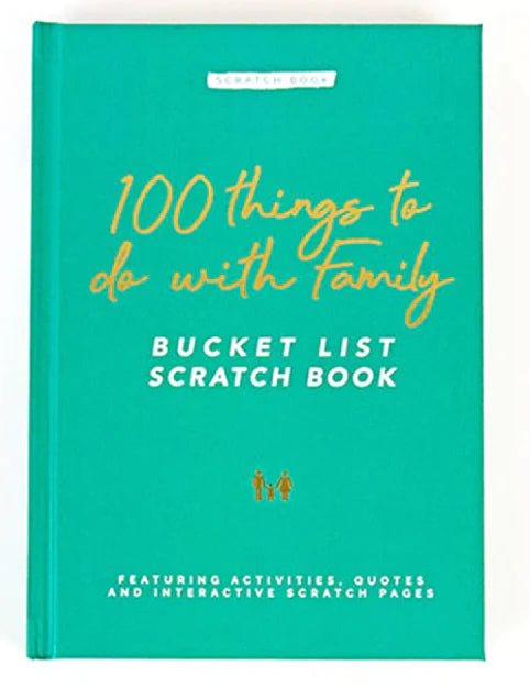 100 Things to Do with Family Scratch Book