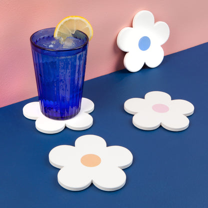 Daisy Soak Up Coaster - Set of 4