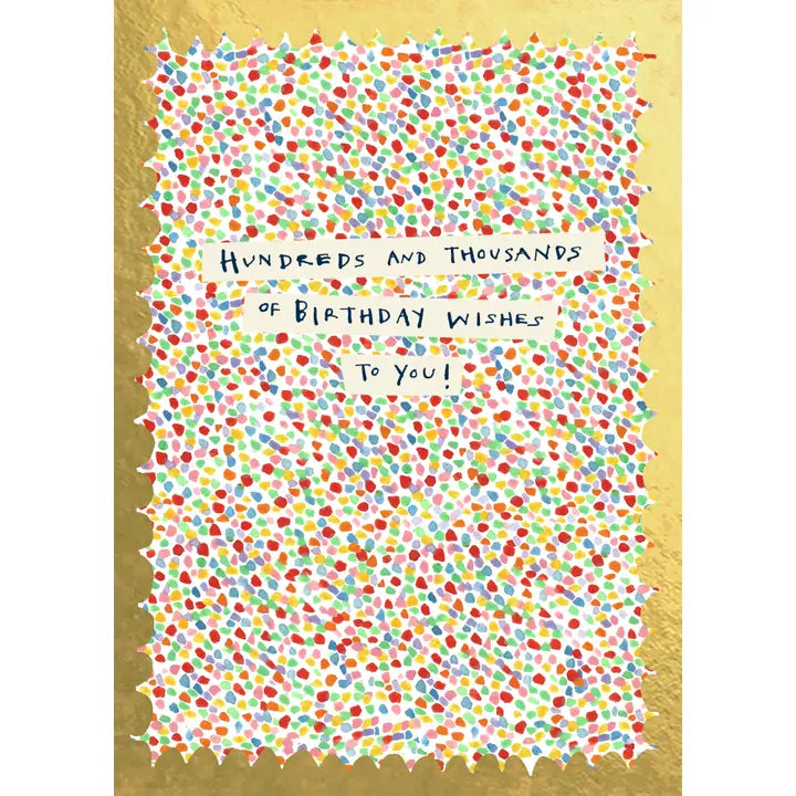 Birthday Wishes Greeting Card