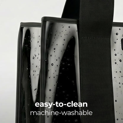 Case-Mate Midnight Black Bow Jelly Tote Bag