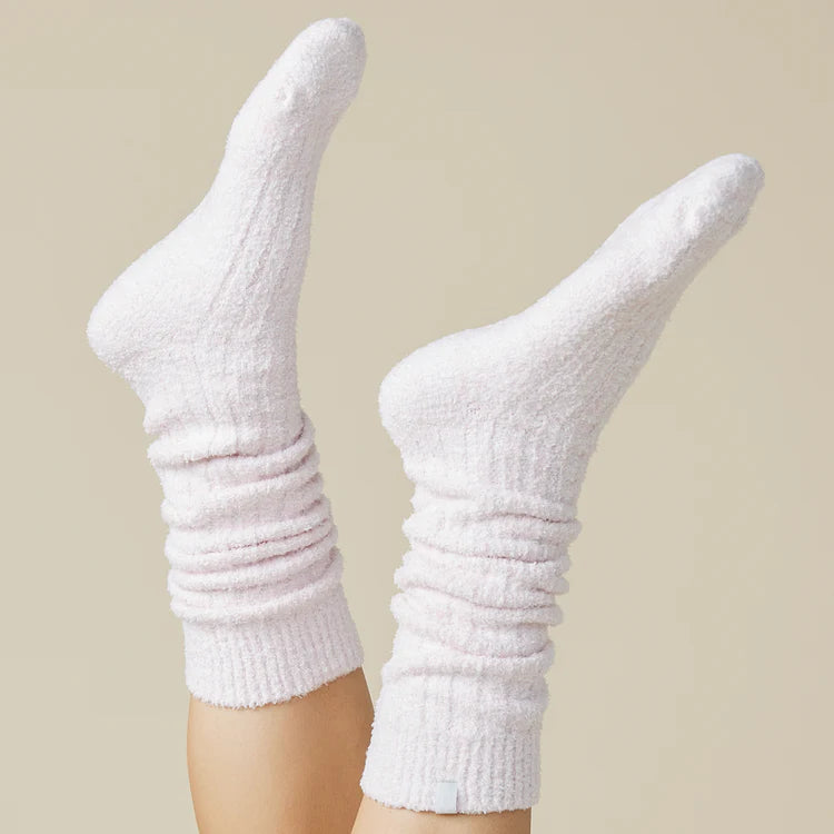 Marshmallow Slouch Socks