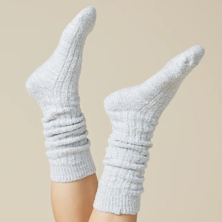 Marshmallow Slouch Socks