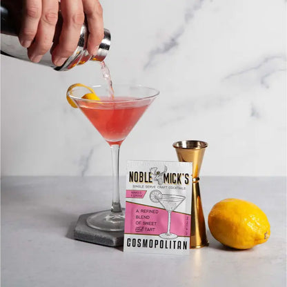 Noble Mick's Single Serve Craft Cocktail Mix - Cosmopolitan