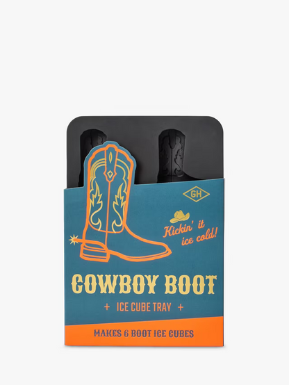 Cowboy Boot Ice Cube Tray