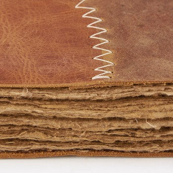 Leather Patchwork Journal