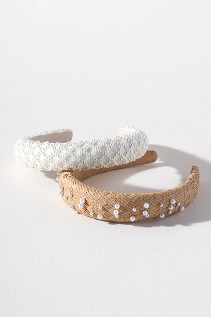 Shiraleah Pearl Ivory Headband