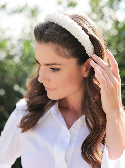 Shiraleah Pearl Ivory Headband