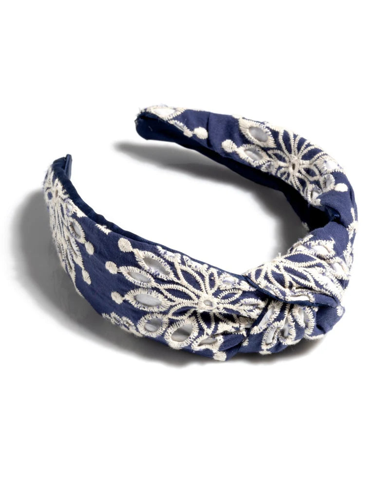 Shiraleah Chifley Knotted Navy Headband