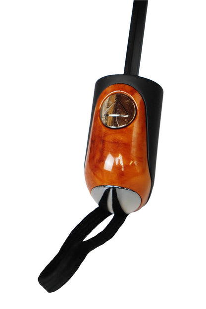 Black Auto Open Compact Umbrella
