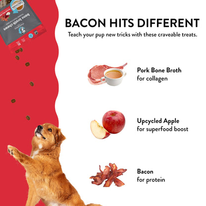 Bacon Hits Different Bone Broth Dog Training Treats