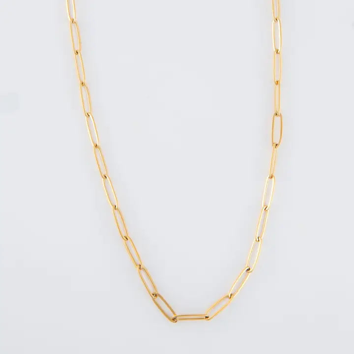 Paperclip Chain Necklace