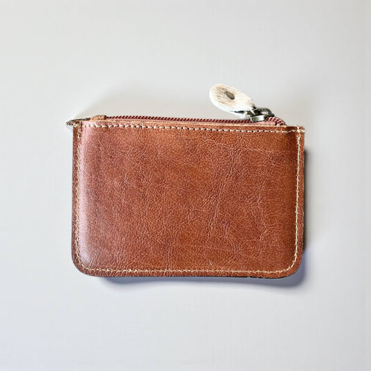 Hat Cowhide Coin Pouch 