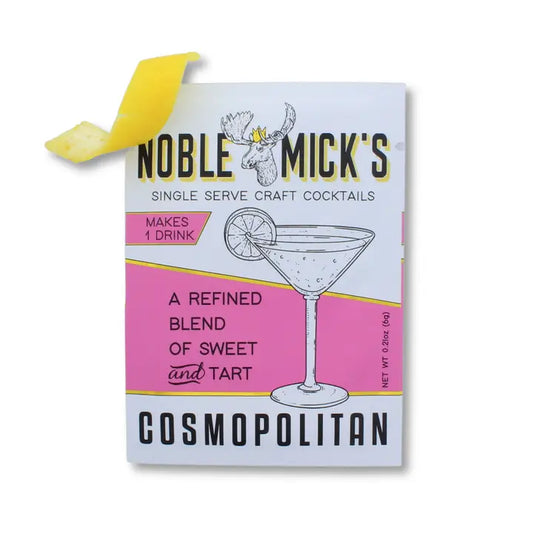 Noble Mick's Single Serve Craft Cocktail Mix - Cosmopolitan