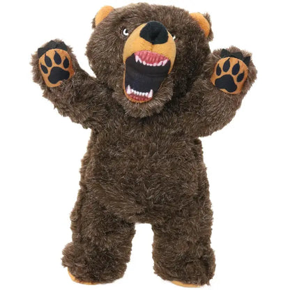 Mighty Angry Animals Bear - Squeaky Dog Toy