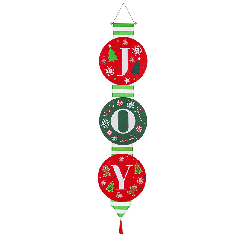 Holiday Deck the Halls Door Banner