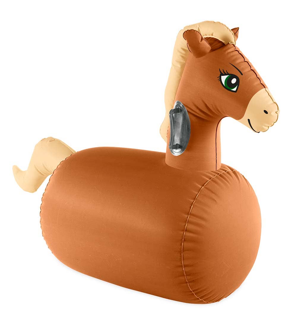Inflatable Ride-On Hop 'n Go - Set of 2: Unicorn
