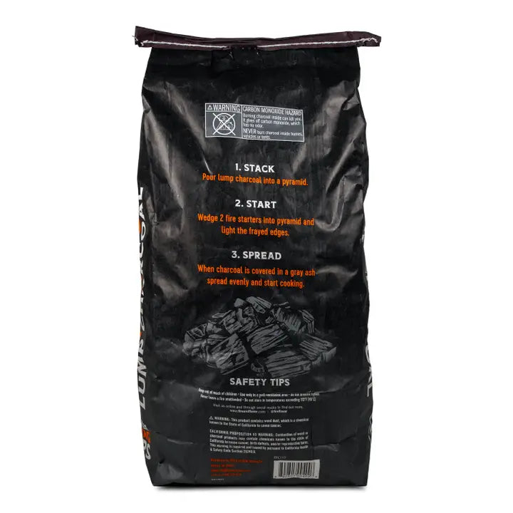 Fire & Flavor Premium Blend Hardwood Lump Charcoal