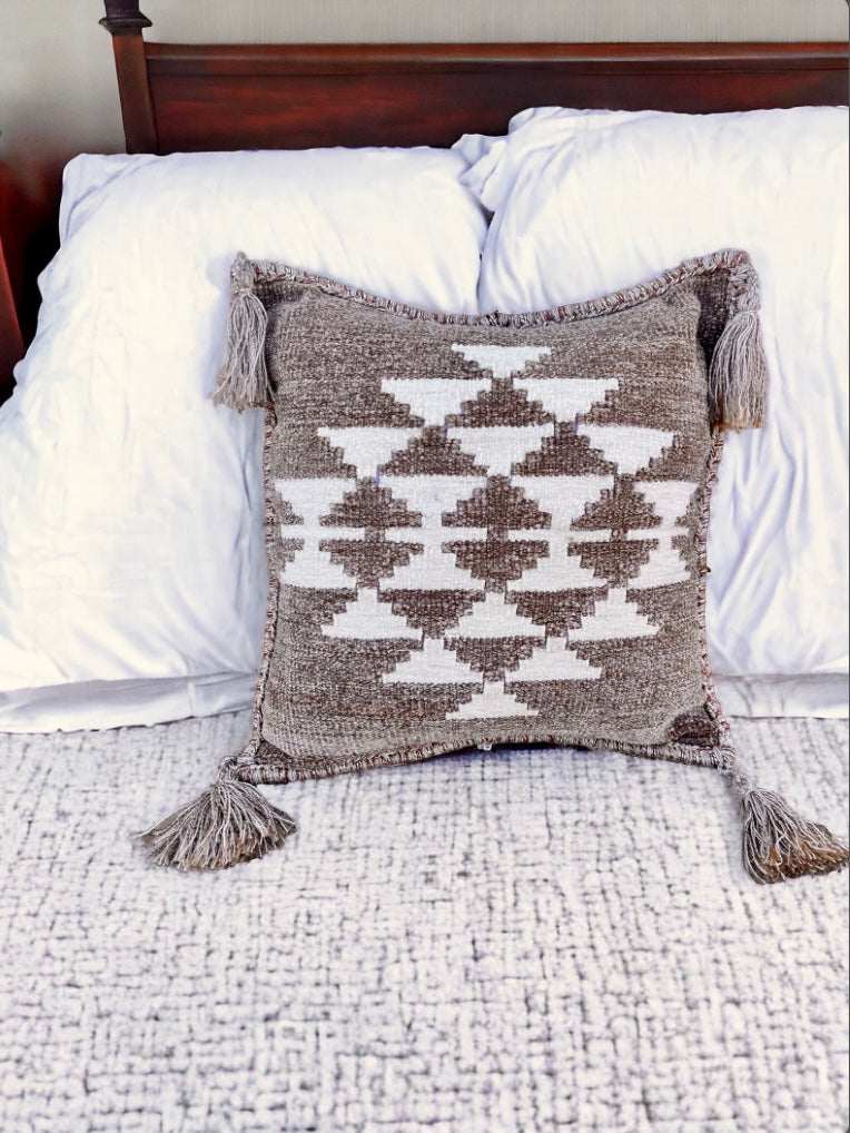 Handwoven Decorative Pillow