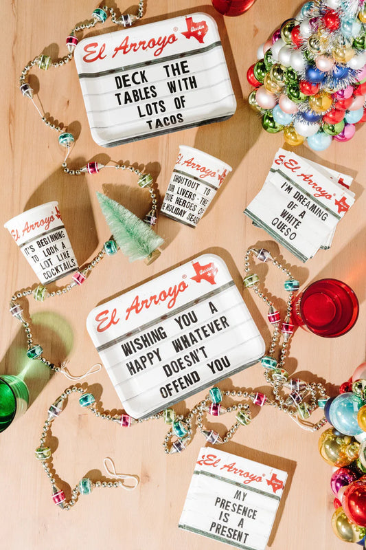 Party Plates - Deck The Halls