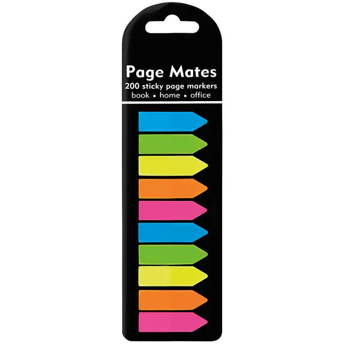 Neon Arrow Page Mates - Set of 200