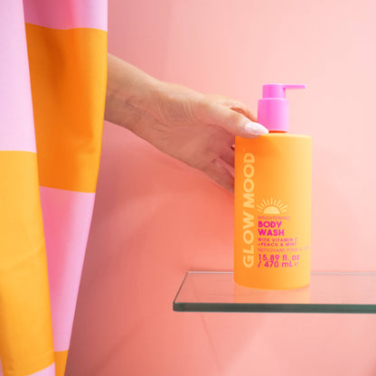 Peach & Mint Brightening Body Wash