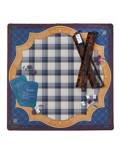 Vanderbilt Blue Mahjong Mat
