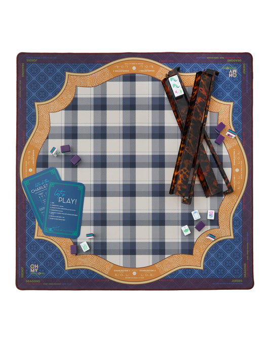 Vanderbilt Blue Mahjong Mat