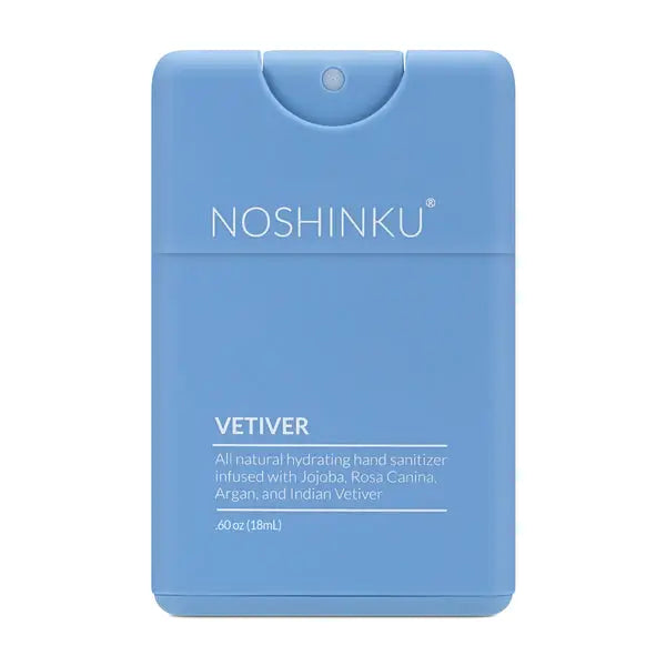 Noshinku Organic Refillable Hydrating Pocket Sprayer Hand Sanitizer - Vetiver