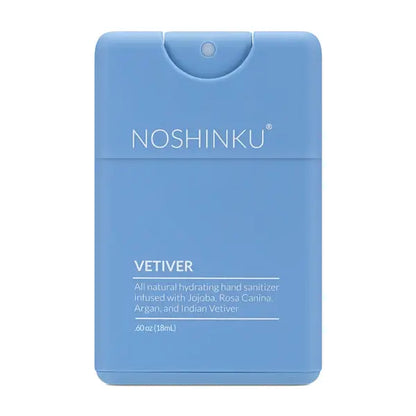 Noshinku Organic Refillable Hydrating Pocket Sprayer Hand Sanitizer - Vetiver