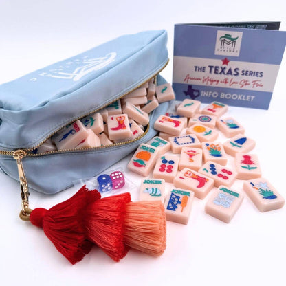 THE TEXAS SERIES - American Mahjong with Lone Star Flair Mahjong Tiles