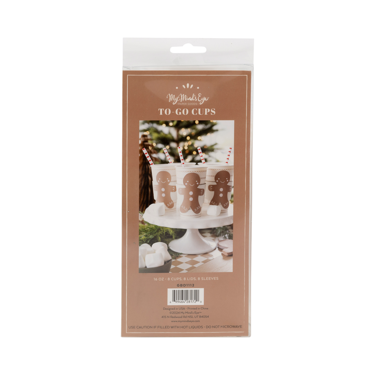 Gingerbread To Go Cup