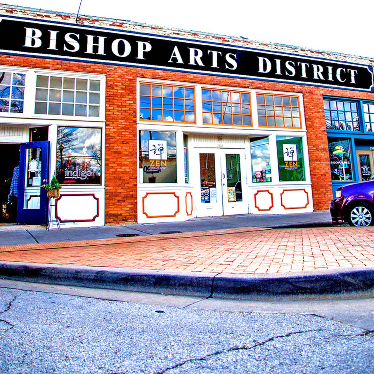 Bishop Arts District Coaster