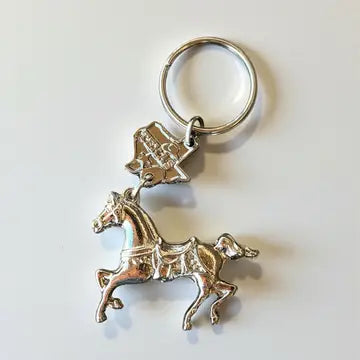 Western Metal Key Chains