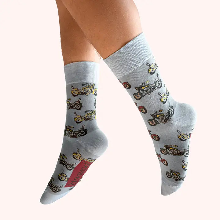 Vintage Motorbikes Men's Socks