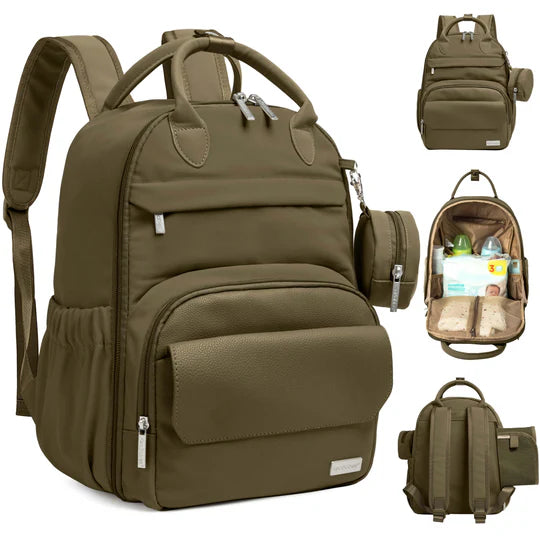 Play Diaper Bag - Dark Olive