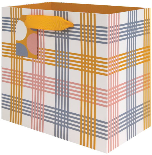 Mod Plaid Gift Bag