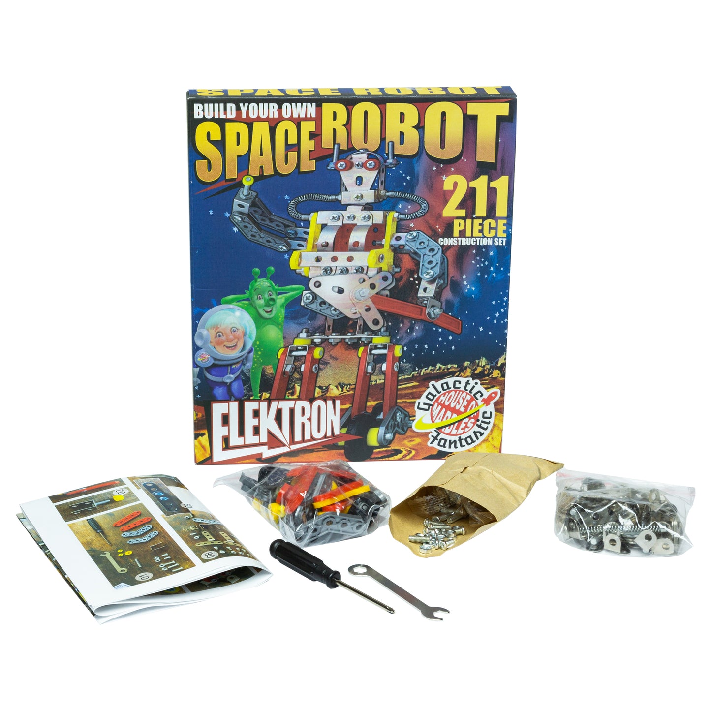 Space Robot Construction Kit Children's Retro Toy