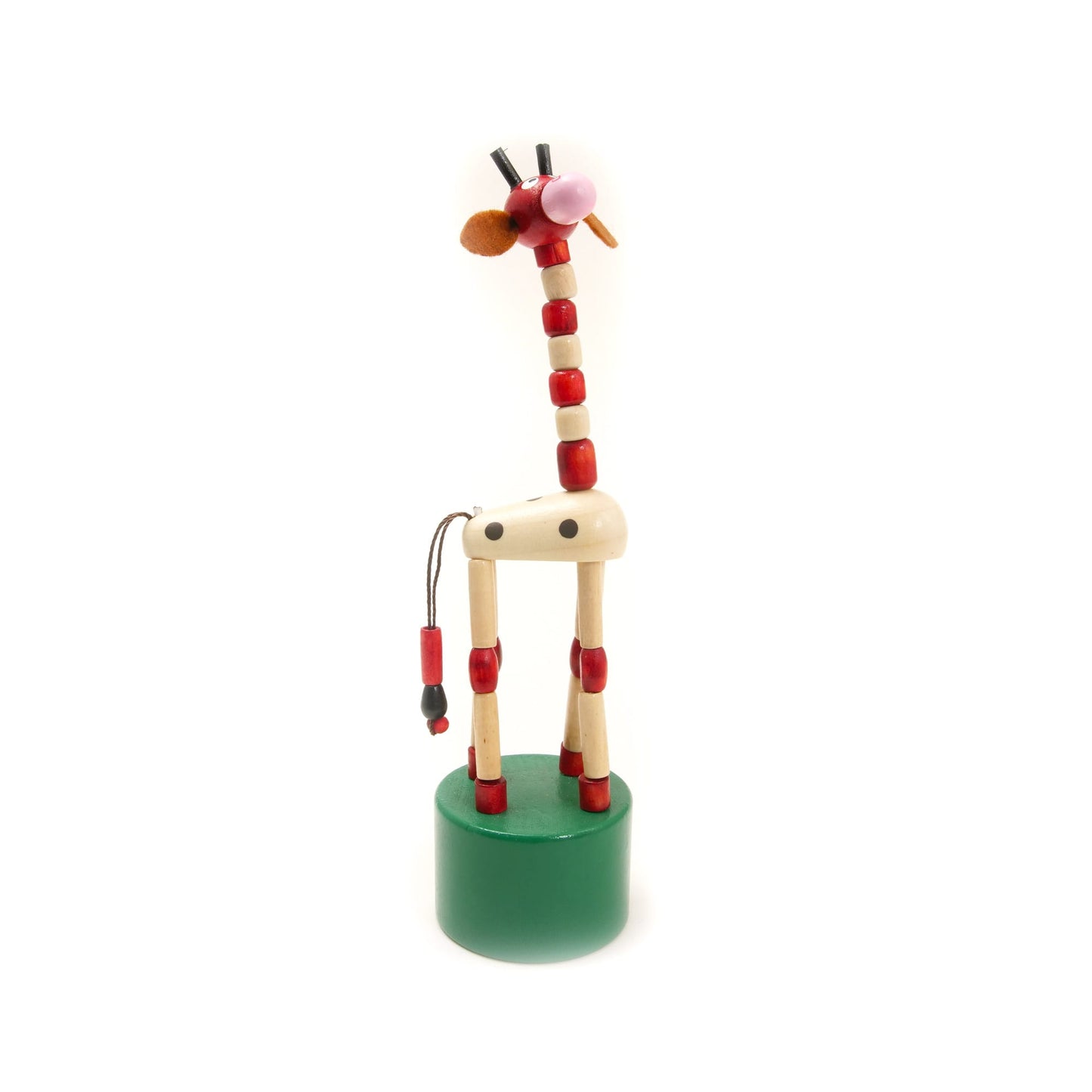 Jiggling Giraffe Press-Up Children's Retro Toy