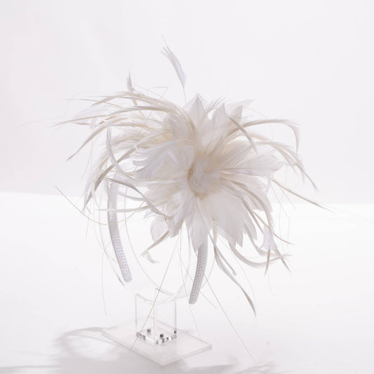 Double Feather Fascinator