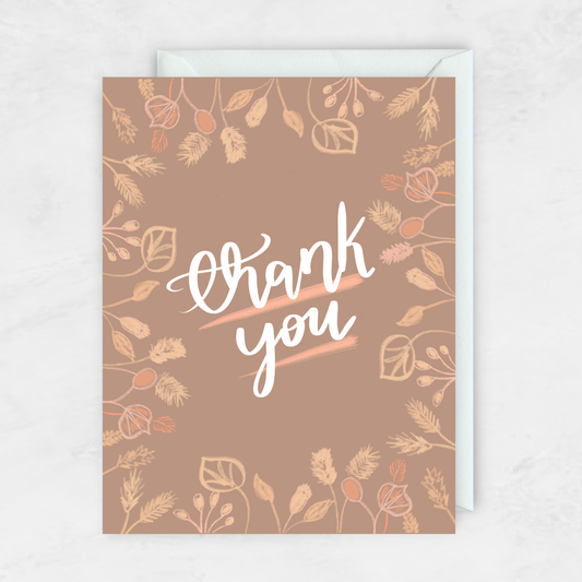 Thank You Card