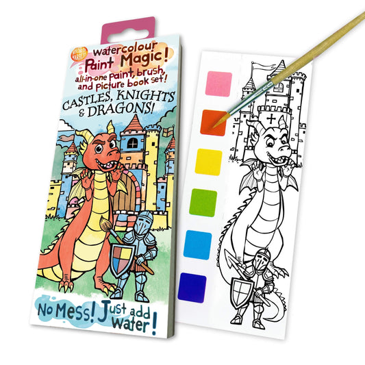 Paint Magic – Castles, Knights and Dragons