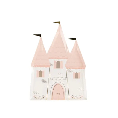 Princess Castle Shaped Plates