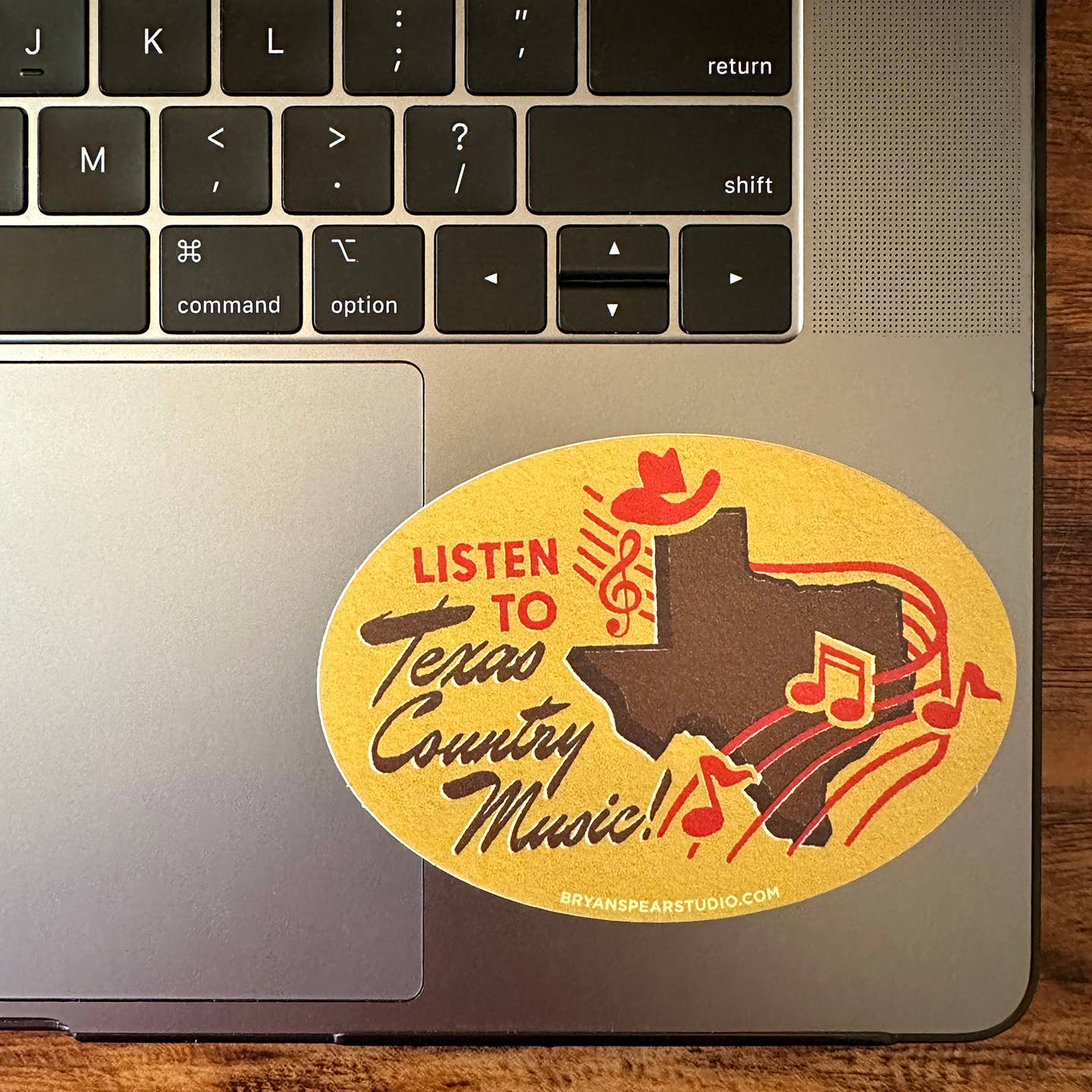 Listen to Texas Country Music Sticker