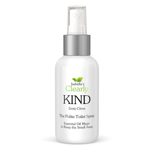 Clearly KIND, Before-you-Poop Odor Eliminator Toilet Spray: Zesty Citrus / 4 fl oz