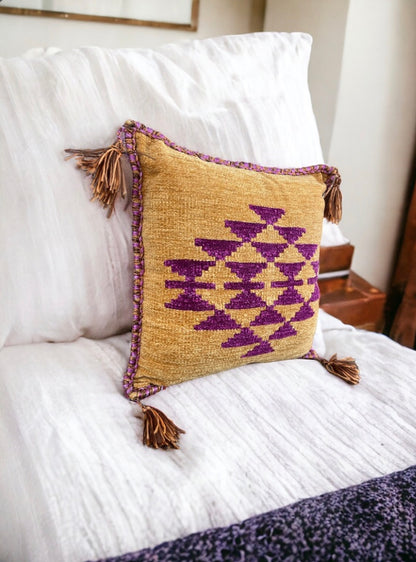 Handwoven Decorative Pillow