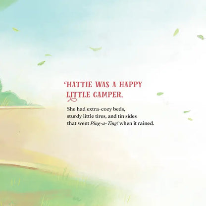 Hattie, the Happy Little Camper Picture Book