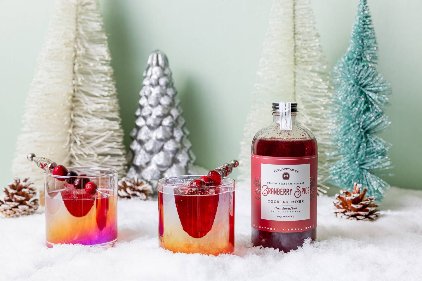 Holiday Seasonal: Cranberry Spice Cocktail Mixer