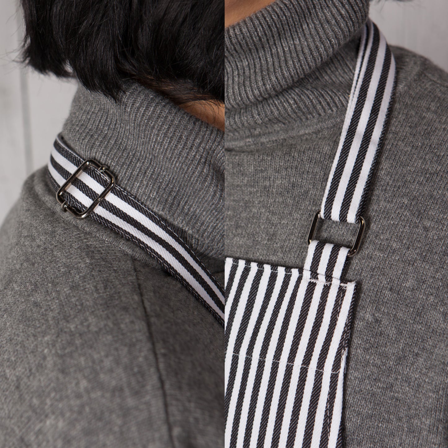 Narrow Stripe Chef Apron