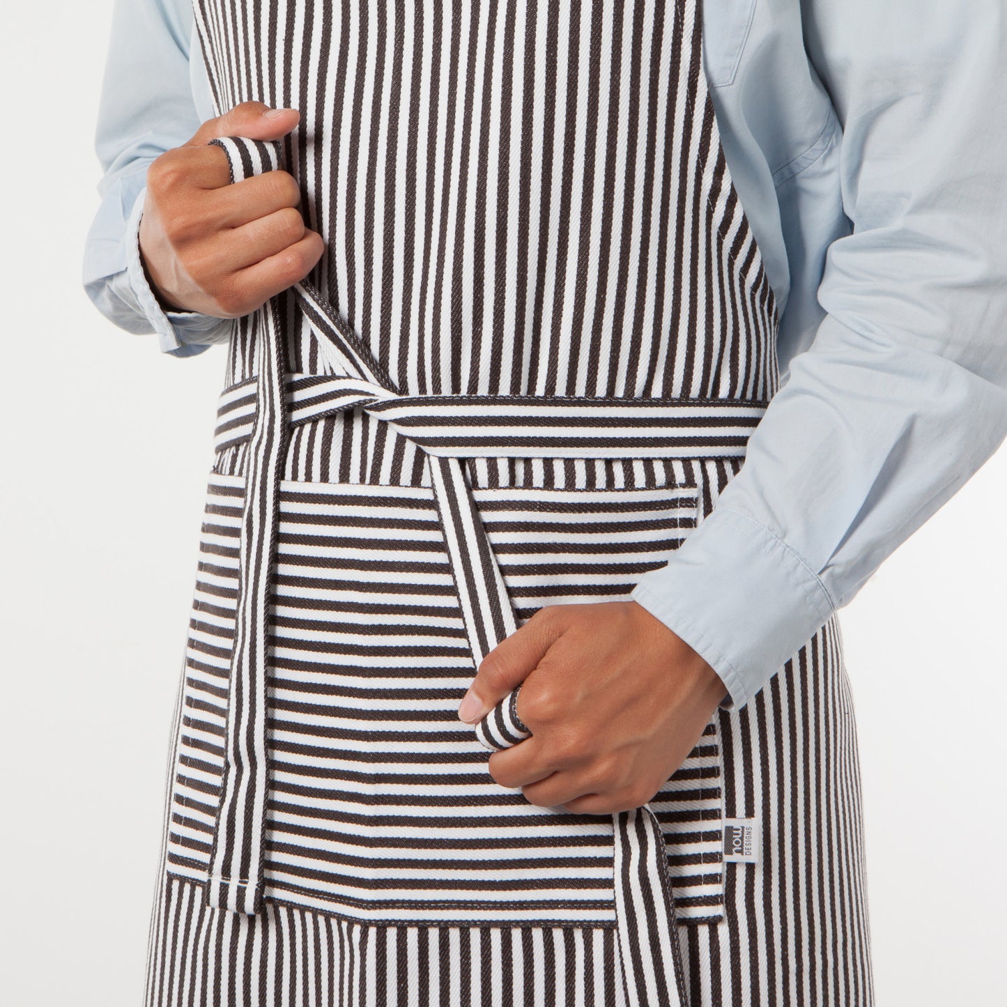 Narrow Stripe Chef Apron