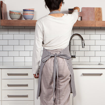 Narrow Stripe Chef Apron